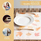 Maison d' Hermine Placemats Set of 4 Reusable 100% Cotton (13"x19") - Image 3