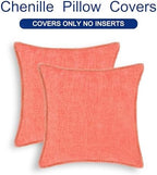 CaliTime Decorative Couch Throw Pillow Covers 26 X 26 Inches Living Coral - Image 6