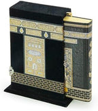 ihvan online The Holy Qur'an, Arabic Quran with Kaaba Door Design Cover Box, Islam Book, Perfect Islamic Ramadan Eid Gifts, Black/Model 2 - Image 3