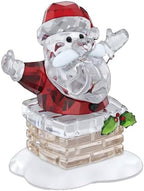 Swarovski Holiday Cheers Santa Claus and Chimney - Image 3