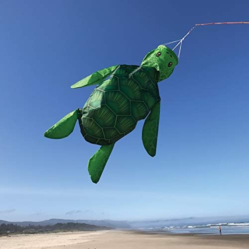 In the Breeze 5169 — 3D Sea Turtle Windsock — Hanging Outdoor Beach Decoration for Yards, Gardens - Image 3