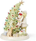 Lenox Dr. Seuss Grinch Trimming the Tree Light-Up Christmas Figurine by Lenox