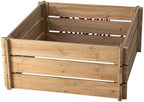 Glitzhome 24" L Wooden Crate Tree Collar, Natural Wooden Merry Christmas Christmas Tree Base Cover Farmhouse Christmas Tree Collar Decorative Christmas Tree Skirt Collar - Image 6