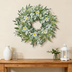JORNOY 24inch Spring Wreath for Front Door Decor - Image 3