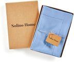 Solino Home 100% Pure Linen Napkins Cornflower Blue, 20 x 20 in, Set of 4 - Image 4
