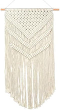 JONKASIPA Macrame Woven Wall Hanging, Bohemian Tassel Decor by Unknown