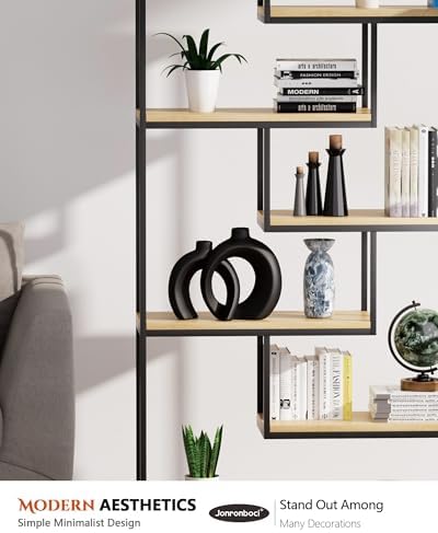Round Donut Vase Set of 2 - Minimalist Nordic Modern Ceramic Decorative Black Vases For Home Office Book Shelf,Table Decor for Living Room,Coffee,Tv Stand Entry Console Mantle Decoration (Matte Black) - Image 6