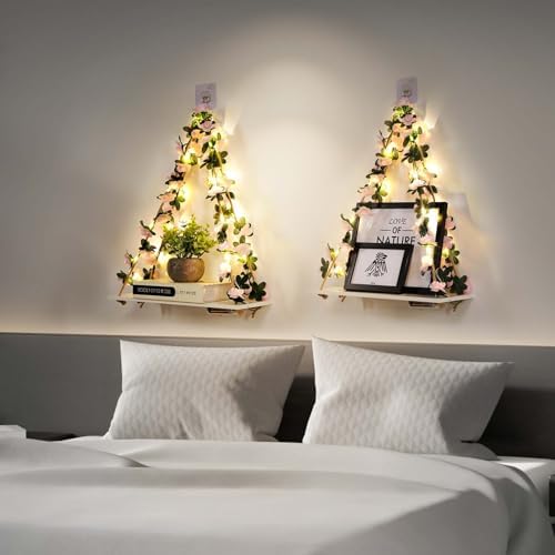 EXIN DECHEN Wall Decor for Bedroom,Floating Shelves,Room Decor Aesthetic - Image 4