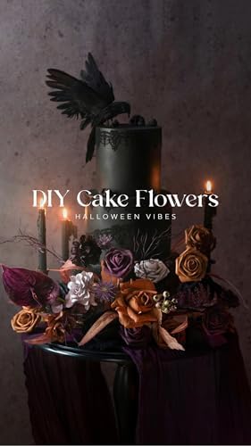Ling's moment Artificial Wedding Fall Flowers Deluxe Combo, Hollween Decor - Image 4