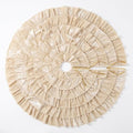 Velvet Christmas Tree Skirt, 48 Inches, 5-Tier Ruffle, White by Vertintong