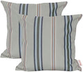 Outdoor/Indoor Sunbrella Throw Pillows Square Set of 2 Pieces 18 inch x 18 inch Saltillo Sagebrush - Cover Only, Insert Not Included by Unknown