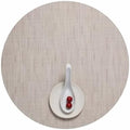Chilewich Bamboo Placemats Set of 4, Round Woven Placemats by Chilewich