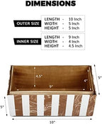 Handicrafts Home Decorative Organizer Box 10x5 – Large Keepsake Box with Lid, Modern Decorative Storage Box, Bohemian Coffee Table Décor, Jewelry & Memory Box, Decorative Accent Box for Home Décor - Image 6
