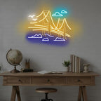 Golden Gate Bridge Neon Sign, San Francisco Cityscape LED Wall Light - Image 2