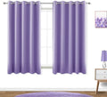 KOUFALL Lavender Purple Curtains for Bathroom Small Window 2 Panels Blackout Short Curtains for Bedroom Kids Girls Room 60x45 Inch Length Orchid Periwinkle by KOUFALL
