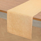 Solino Home 100% Pure Linen Table Runner Golden Nugget, Athena 14 x 156 in by SolinoHome