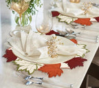 Decozen Set of 12 Doilies for Table, Lace Doilies - Rustic, Crochet, Farmhouse, Kitchen, Round Table Placemats - Valentines Day Decorations - 15 inch Cream White, The Falling Petals Collection - Image 2