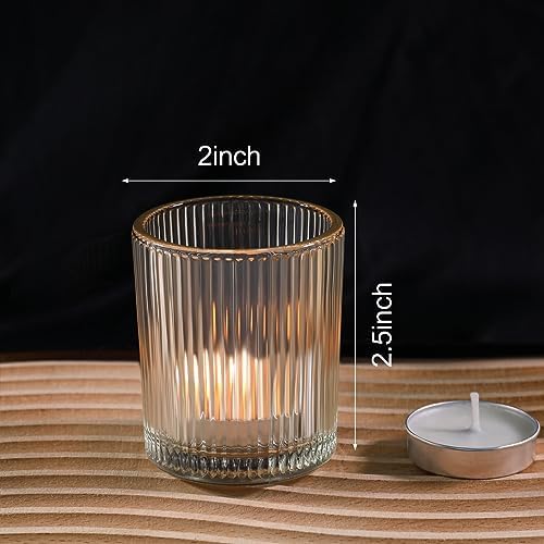 48 Pack Votive Candle Holders, Candle Holders for Centerpieces - Image 2