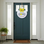 Softball Door Sign If We’re Not Home Check the Ballfield Baseball & Softball Decor Round Front Door Hanger Softball Door Hanger Sign (Softball-UV095(A34) P002, 18" Width) - Image 3