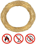 Straw Wreath/Straw Romans 30 cm - Set of 3 | Natural Straw Wreaths Diameter 30 cm x 5 cm | Wreaths for Crafts, Decorating & DIY | Christmas Wreath, Door Wreath, Table Decoration, DIY Wreath - Image 4
