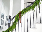 72" Norfolk Pine Garland Real Touch Christmas Garland Faux Cedar Garland Christmas Greenery for Mantle Stairs Table Fireplace Wall Xmas Indoor Outdoor Christmas Decor Holiday Decorations - Image 6