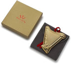 Wallace Gold-Plated Harp Instrument Ornament 3rd Edition - Annual Collectible Holiday Tree Decoration, Handcrafted in USA, Comes in Gift Box with Velvet Pouch and Ribbon - Image 5