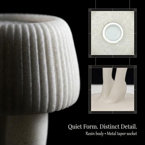 Female Legs Candle Holder for Taper, Jar & Pillar Candles, Ivory - Image 3