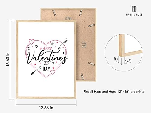 Haus and Hues Set of 9 Framed Interchangeable Holiday Decor, Seasonal Decor, Spring Wall Decor, Holiday Wall Decor, Interchangeable Home Sign, Easter House Decor, Easter Wall Art (Framed Beige, 12x16) - Image 2
