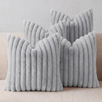 Gray Throw Pillow Covers 20 x 20 Set of 4, Cute Boho Throw Pillow Cover for Couch/Bed, Decorative Pillows Covers for Sofa/Bed, Accent Pillow Covers for Living Room, Rustic/Home/Room Decor by Unknown