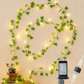 HEYFUNi Vines with Lights 23FT, Fake Ivy String Lights Plug in by HEYFUNI
