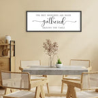 The Best Memories Are Made Gathered Around the Table Dining Room Wall Decor - Image 3