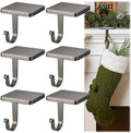 Tandefio 6 Pcs Christmas Stocking Holders for Mantle, Metallic Color by Tandefio