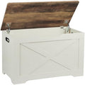 Timberer 31.5" Storage Chest, Wooden Storage Bench, Entryway Shoes Bench by Timberer