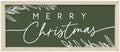 Simply Said, INC Merry Christmas Farmhouse Frames Decor, 10 x 24 inch Rustic Wood Sign, Made in USA, FF1321 by SimplySaidINC