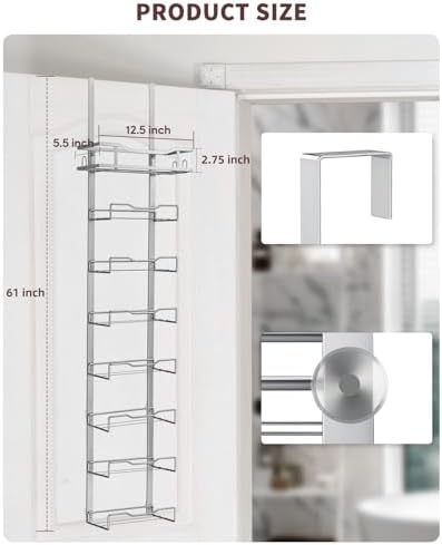 Aetyord Hanging Towel Racks for Bathroom Storage - Image 7