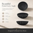 Decorative Marble Fruit Bowl For Kitchen Counter Or Table Decor – Premium Resin Large Key Bowl Elevates Your Modern/Farmhouse Home Decoration, Showcasing Fruit or Seasonal Centerpieces in Style - Image 5