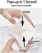Happyhiram 200 Pack Individual Cupcake Boxes with Inserts & Window, White - Image 2