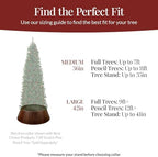 Best Choice Products Christmas Tree Collar, Solid Wood Slatted Tree Skirt Holiday Accessory for Home - Walnut - Image 4