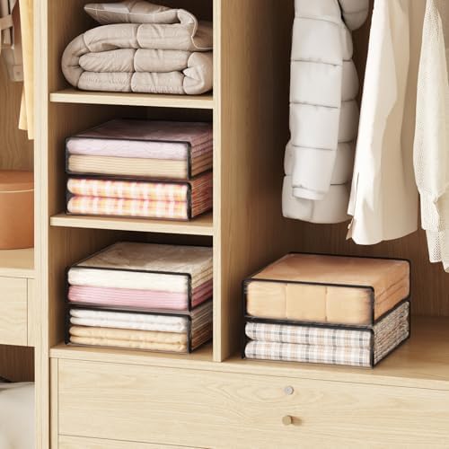 Lifewit 14L Clear Sheet Storage Bags 10 Pack, Zippered Clothes Storage Bags - Image 5