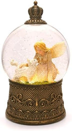 Cat Memorial Gifts for Loss of Cat Sympathy Gift, Snow Globe with Auto Swirling Glitter & 6H Timer, Battery or USB Powered, Cat Remembrance Gifts for Home Decor by COZYPAVILION