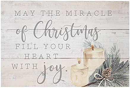 Simply Said, INC Rustic Pallets, May the Miracle of Christmas... - 16" x 10.75" Rustic Wood Sign RUS1263 by SimplySaidINC