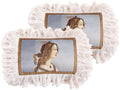 patdrea Designer Velvet Throw Pillow Cover,Set of 2,12"x20"-Botticelli A by patdrea