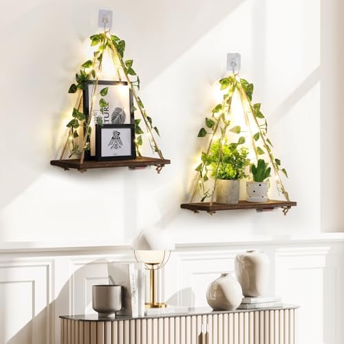 EXIN DECHEN Wall Decor for Bedroom,Floating Shelves,Room Decor Aesthetic - Image 2