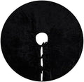 Sophia-Art Christmas Tree Skirt, Luxury Velvet Plush Skirt, Xmas Decoration Holiday Party Décor, Soft Velvet Home Décor Merry Christmas Party Christmas Tree Decorations (Black,36 Inch) by Sophia-Art