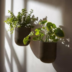 LA JOLIE MUSE Wall Planters for Indoor Plants, Hanging Flower Pots, 2 Pack - Image 2