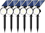nipify Solar Spot Lights Outdoor Waterproof, Landscape Spotlights by Nipify