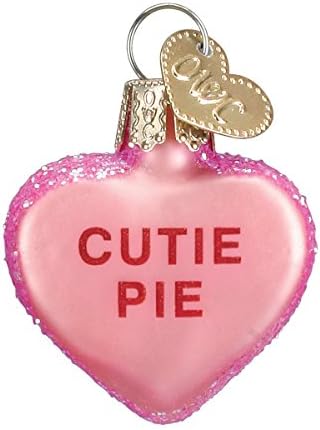 Old World Christmas Conversation Hearts Candy Glass Blown Ornament for Christmas Tree, Handcrafted Holiday Decoration, Valentine Collection - Image 6