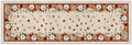 Artoid Mode Pumpkins Floral Corns Fall Runner Rug 2x6 Feet by ArtoidMode
