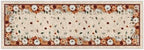 Artoid Mode Pumpkins Floral Corns Fall Runner Rug 2x6 Feet by ArtoidMode