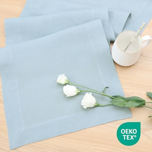 Linen Table Runner 36 Inches Long, 100% French Linen Table Runners - Image 4